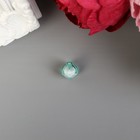 Бусины для творчества пластик "Кристалл-многогранник светло-зелёный" набор 20 гр 1,2х1,4 см   446047 - Фото 2