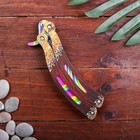 Сувенир деревянный «Нож бабочка» радужные линии - Фото 4