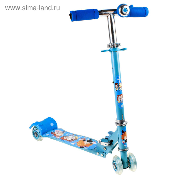 самокат (железо, 4 колеса PVC) до 50 кг B07845 - Фото 1