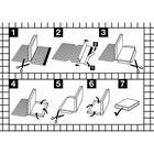 Плёнка самоклеящаяся прозрачная бесцветная для книг и учебников, 0.33×1.5 м, 50 мкм, Sadipal экономичная упаковка - Фото 6