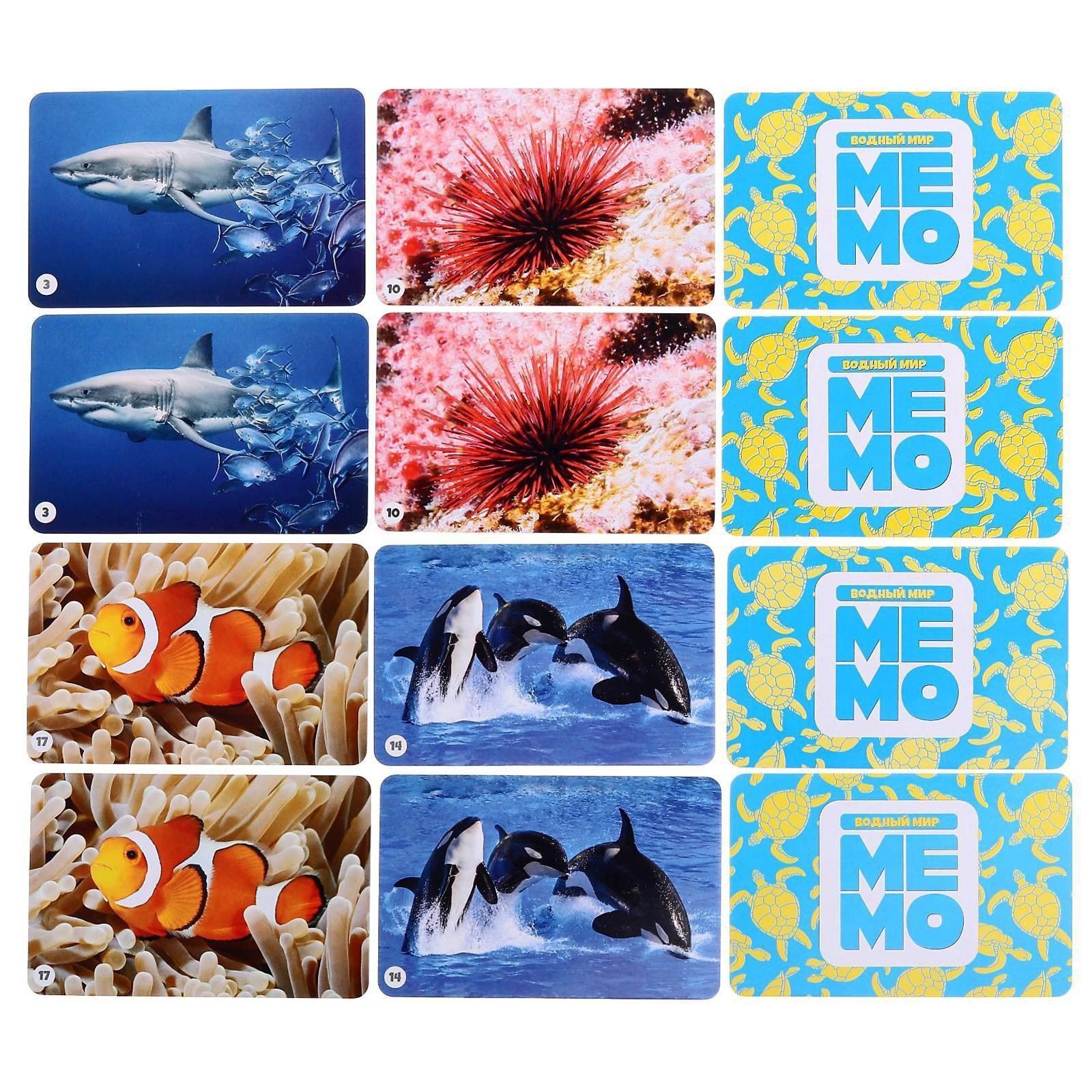 Игра - мемо "рыбки", djeco 08169 08169 купить по низкой цене в интернет-магазине