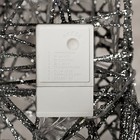 Светодиодная фигура «Олень с санями серебристый», олень: 50 × 85 × 18 см, сани: 70 × 43 × 22 см, металл, 220 В, свечение тёплое белое - Фото 6