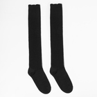 Гольфы женские махровые, цвет чёрный, размер 23-25 - фото 320404241