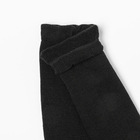 Гольфы женские махровые, цвет чёрный, размер 23-25 - Фото 2