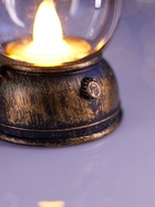 Светодиодная фигура «Бронзовый фонарь» 8×12×6 см, пластик, батарейки AG13×3 (в комплекте), свечение тёплое белое - Фото 3