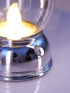 Светодиодная фигура «Серебристый фонарь» 8×12×6 см, пластик, батарейки AG13×3 (в комплекте), свечение тёплое белое - Фото 5