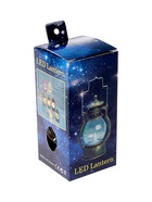 Светодиодная фигура «Серебристый фонарь» 8×12×6 см, пластик, батарейки AG13×3 (в комплекте), свечение тёплое белое - Фото 10