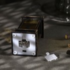 Светодиодная фигура «Фонарь с оленем» 6 × 12 × 6 см, пластик, батарейки AG13х3, свечение тёплое белое - Фото 3