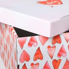 Коробка подарочная складная, упаковка, «Любовь вокруг», 31,2 х 25,6 х 16,1 см - Фото 6