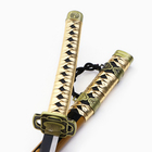 Макет оружия «Сувенирная катана на подставке. Мика», 103 см, клинок 68 см, чёрная - Фото 4