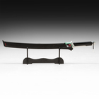 Макет оружия «Сувенирная катана. Хизеши», 75 см, клинок 47 см, чёрная - Фото 2