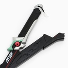 Макет оружия «Сувенирная катана. Хизеши», 75 см, клинок 47 см, чёрная - Фото 5