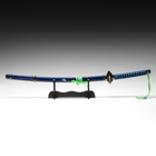 Макет оружия «Сувенирная катана на подставке. Рин», 106 см, клинок 68 см, синяя - Фото 2