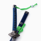 Макет оружия «Сувенирная катана на подставке. Рин», 106 см, клинок 68 см, синяя - Фото 4