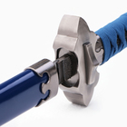 Макет оружия «Сувенирная катана на подставке. Рин», 106 см, клинок 68 см, синяя - Фото 5