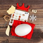Набор для творчества - создай ёлочное украшение «Лисичка со снежинкой» - Фото 3