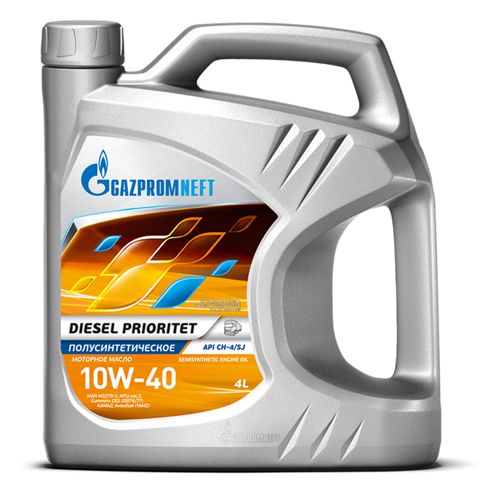 Масло моторное Gazpromneft Diesel Prioritet 10W-40, 4 л