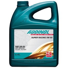 

Масло моторное, ADDINOL Super Racing 5W-50, 4 л