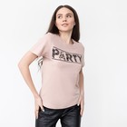 Футболка женская KAFTAN "Party", бежевый, р-р 40-42 4440954 - фото 1061290