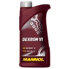 Трансмиссионное масло MANNOL, для акпп, "ATF Dexron VI", 1 л - фото 302143573