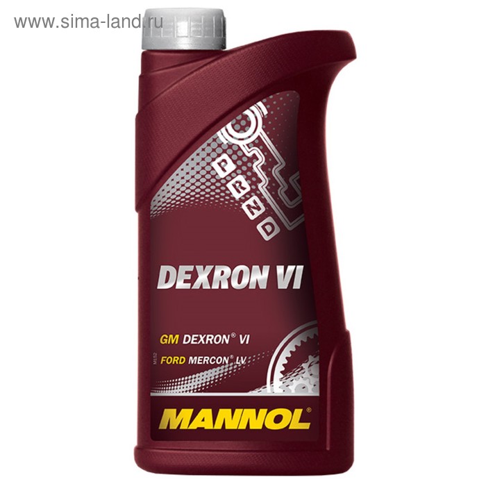 Трансмиссионное масло MANNOL, для акпп, "ATF Dexron VI", 1 л - Фото 1