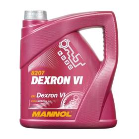 Трансмиссионное масло MANNOL, для акпп, "ATF Dexron VI", 4 л
