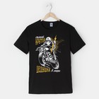 Футболка мужская KAFTAN "Крутой дедушка", чёрный, р. 52 - Фото 4