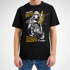 Футболка мужская KAFTAN "Крутой дедушка", чёрный, р. 56 - Фото 1