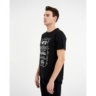 Футболка мужская KAFTAN "Муж", чёрный, р. 56 4495713