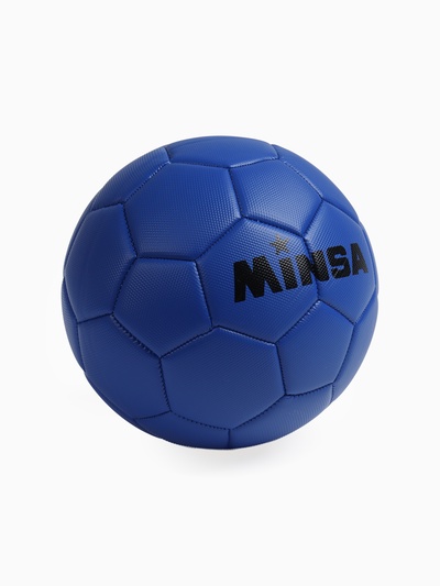 Футбольный мяч MINSA, PVC, машинная сшивка, 32 панели, р.5