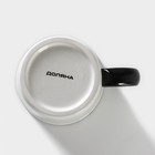 Кружка Доляна «Гурман», 400 мл, доломит, белая - Фото 4