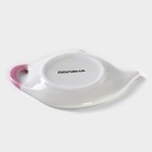 Подставка под чайный пакетик Доляна «Роза», 12×9 см - Фото 3