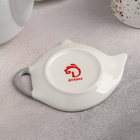 Подставка под чайный пакетик Доляна «Совушка», 12×8,4 см, цвет белый - Фото 3