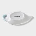 Подставка под чайный пакетик Доляна «Пташка», 12×8,4 см, цвет белый - Фото 5