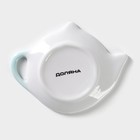 Подставка под чайный пакетик Доляна «Пташка», 12×8,4 см, цвет белый - Фото 6