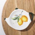 Подставка под чайный пакетик Доляна «Лимон», 12×8,4 см - Фото 2