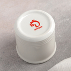 Сахарница-солонка Доляна «Совушка», 150 мл, d=7 см, доломит, белая - Фото 3