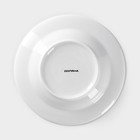 Тарелка глубокая Доляна «Пташка», d=20.2 см, фарфор, белая - Фото 4