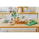 Сервиз чайный Доляна «Пташка», 12 предметов: 6 чашек 250 мл, 6 блюдец d=15 см, фарфор, белый - Фото 11