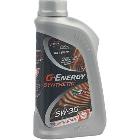 Масло моторное G-Energy Synthetic Super Start 5W-30, API SP, синтетическое, 1 л