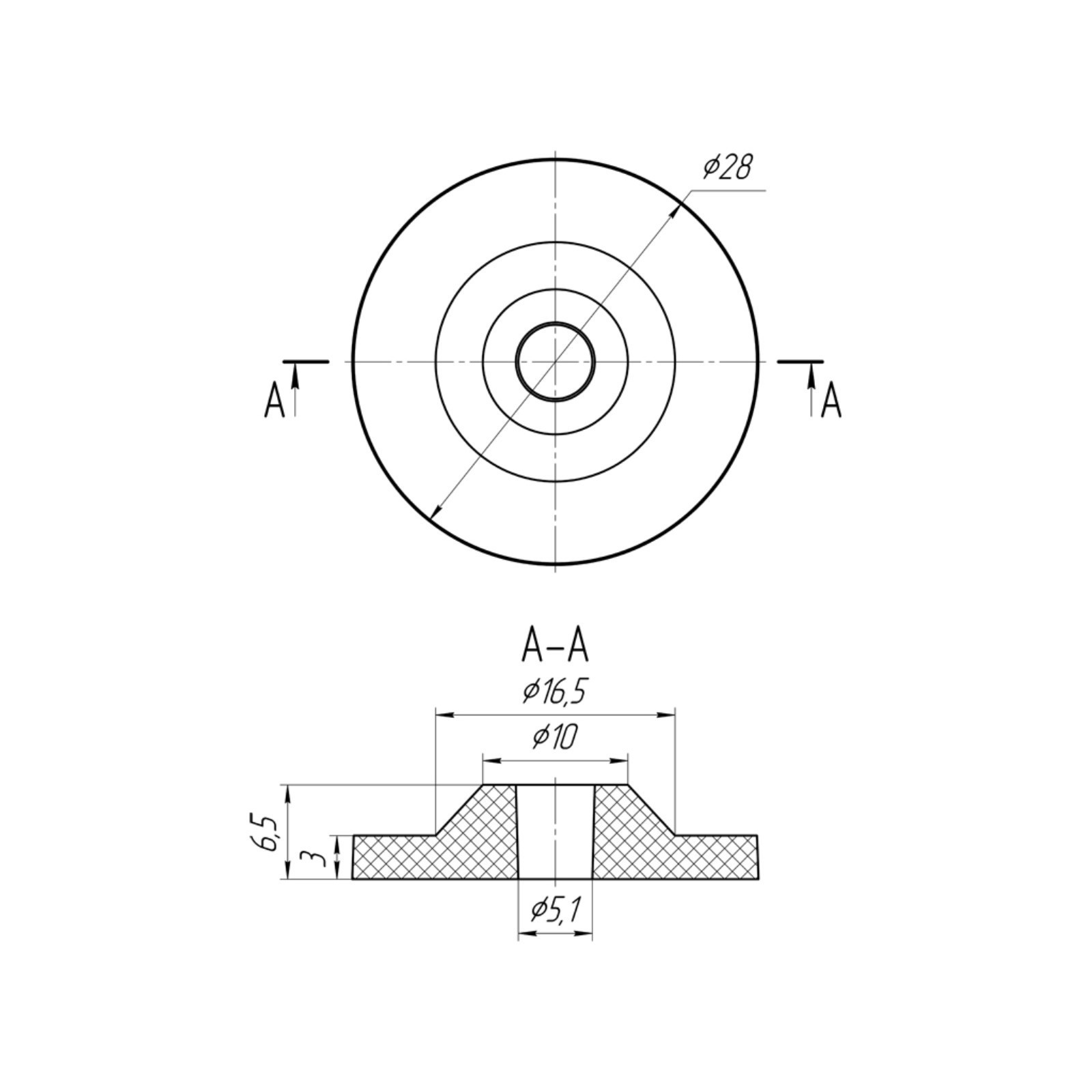 Прокладка под бачок унитаза \"АНИ Пласт\" M010, (4631393) - Купить по ...