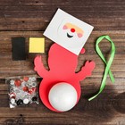 Набор для творчества - создай ёлочное украшение «Дед Мороз с пузиком» - Фото 3