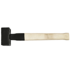 Кувалда литая ЛОМ, 3 кг, деревянная рукоятка - Фото 2