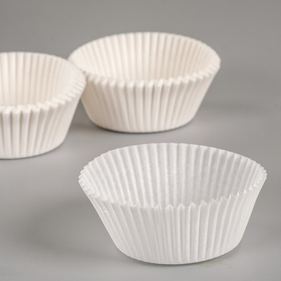 Форма для выпечки белая, 4.5×2.6 см