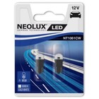 Лампа светодиодная Neolux 12 В, 6000K, W5W, 0.5 Вт, W2.1x9.5d, набор 2 шт, NT1061CW-02B - фото 126772