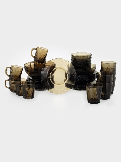 УЦЕНКА Набор столовый Ca del vetro Basilico, 43 предмета: нет 2 салатников d=20 см