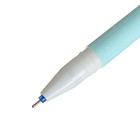 Ручка гелевая со стираемыми чернилами, стержень синий 0,35 мм, корпус МИКС (штрихкод на штуке) - Фото 3