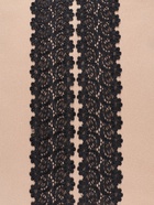 Кружево гипюровое, 65±5 мм, 6.8±0.5 м, чёрное - Фото 3