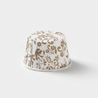 Форма для выпечки круглая Доляна «Вензель белый», d=6.5 см, белая - Фото 3