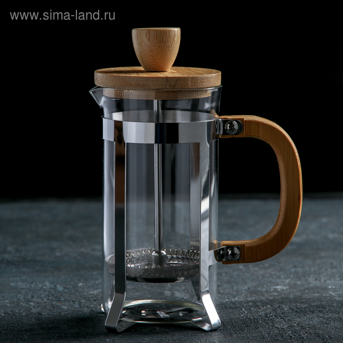 Чайник заварочный френч - пресс «Эко», 350 мл - Фото 1